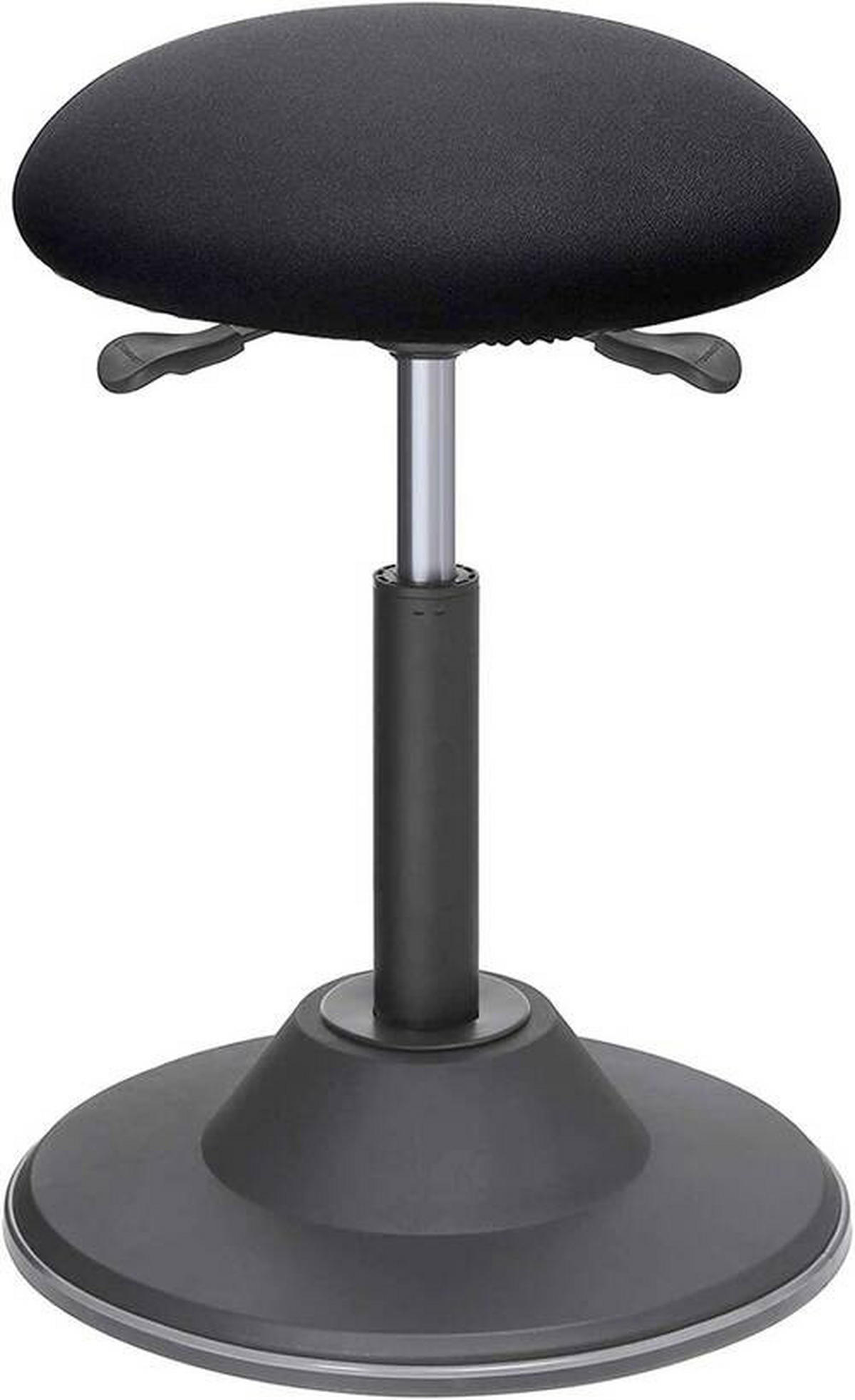 BÜROHOCKER Schwarz  - Schwarz, Basics, Kunststoff/Metall (41/70/41cm) - Boxxx