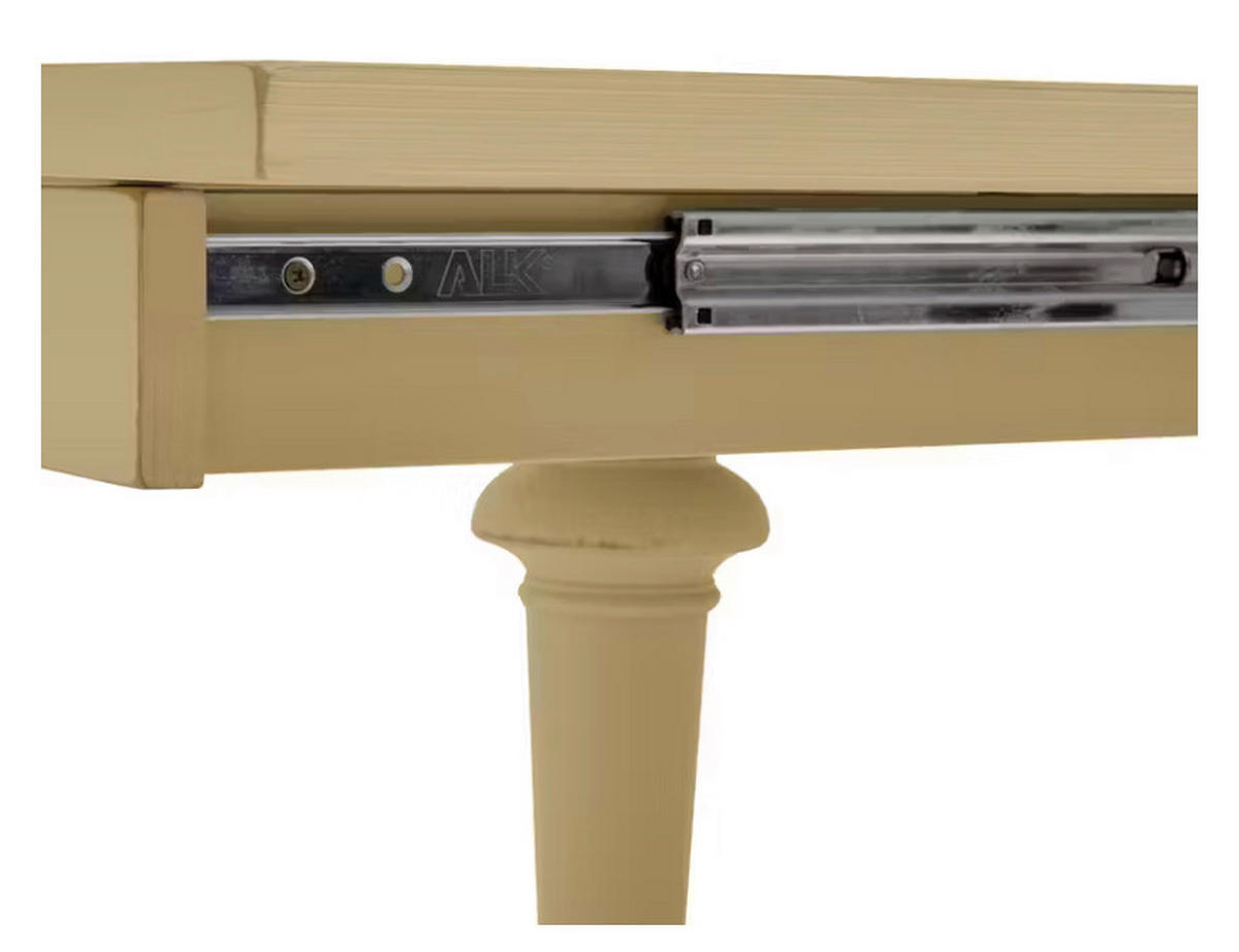 ESSTISCH Creme rechteckig  ausziehbar  - Creme, LIFESTYLE, Holz (182-232/76/90cm) - Livetastic