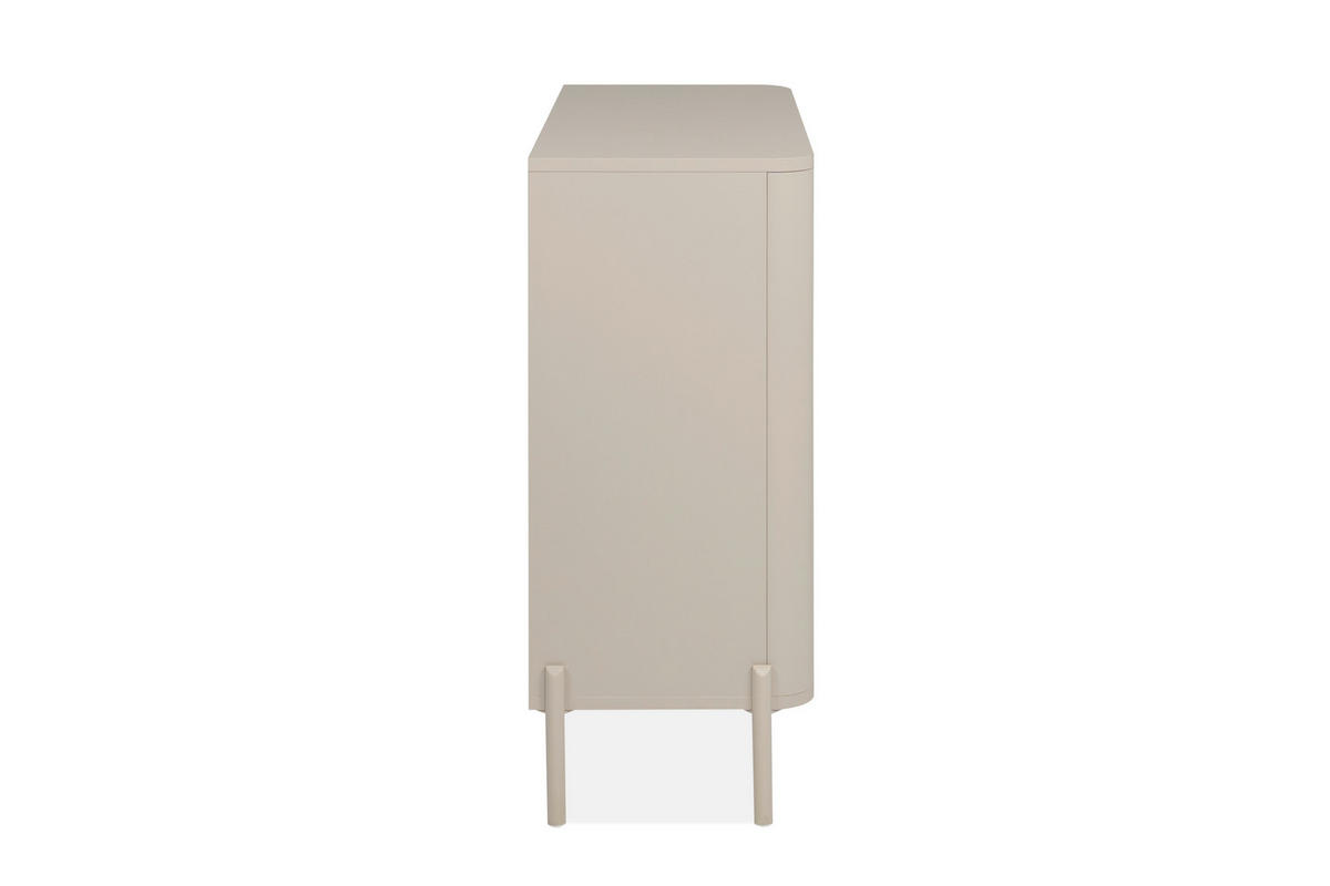KOMMODE 86/88/38 cm  - Kaschmir, Design, Holzwerkstoff/Metall (86/88/38cm) - MID.YOU