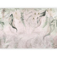 FOTÓTAPÉTA - zsályazöld/szürkésfehér, Lifestyle, textil (400/280cm) - artgeist