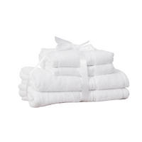 SET RUČNIKA 50/70/90/140 cm , bijela  POPPY  - bijela, Konvencionalno, tekstil (50/70/90/140cm)