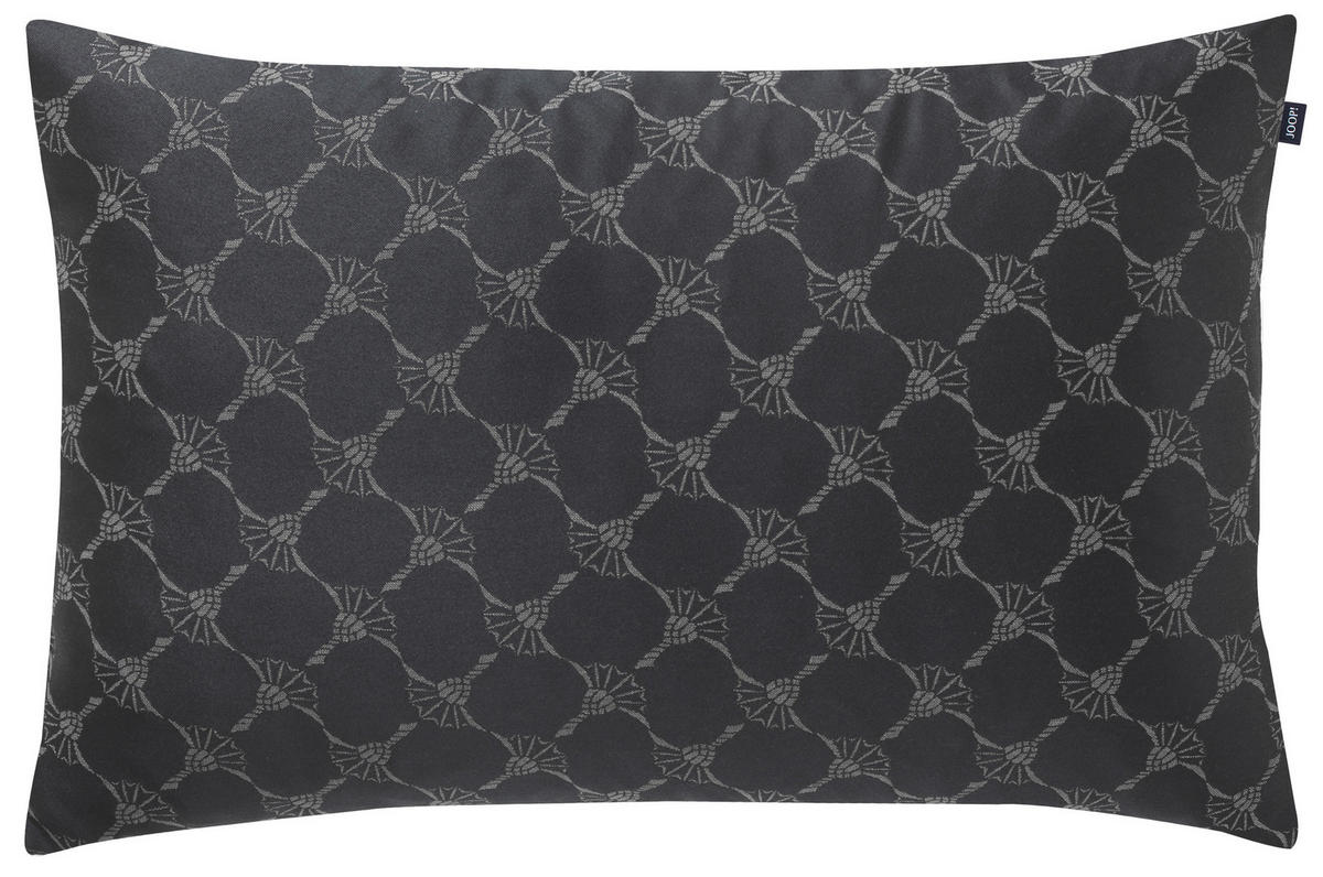 KISSENHÜLLE J!Metallic 40/60 cm  - Dunkelblau, Basics, Textil (40/60cm) - Joop!
