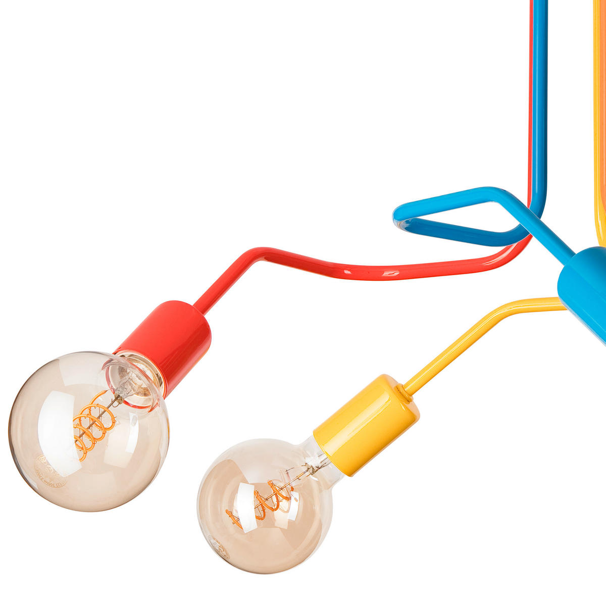 PENDELLEUCHTE Domino 40/59/59 cm   - Multicolor, Design, Metall (40/59/59cm)
