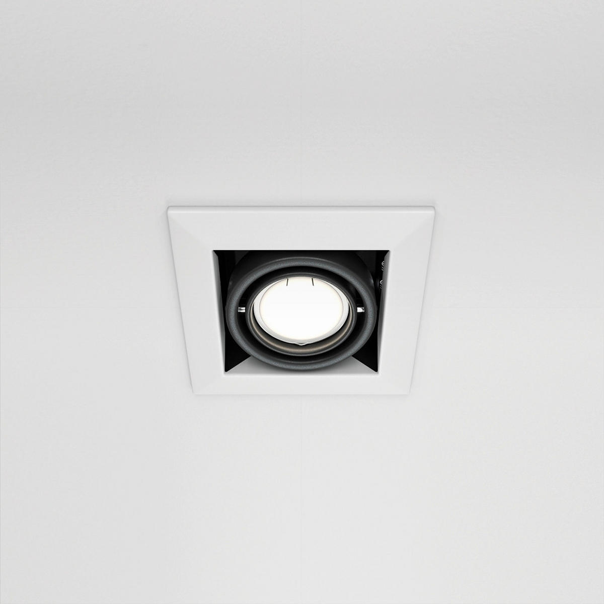 DECKENLEUCHTE    12,6/12,6/7,2 cm  - Weiss, Modern, Metall (12,6/12,6/7,2cm) - MAYTONI