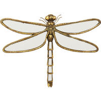 WANDDEKO    - Goldfarben, LIFESTYLE, Glas/Kunststoff (27/35/4cm) - Ambia Home