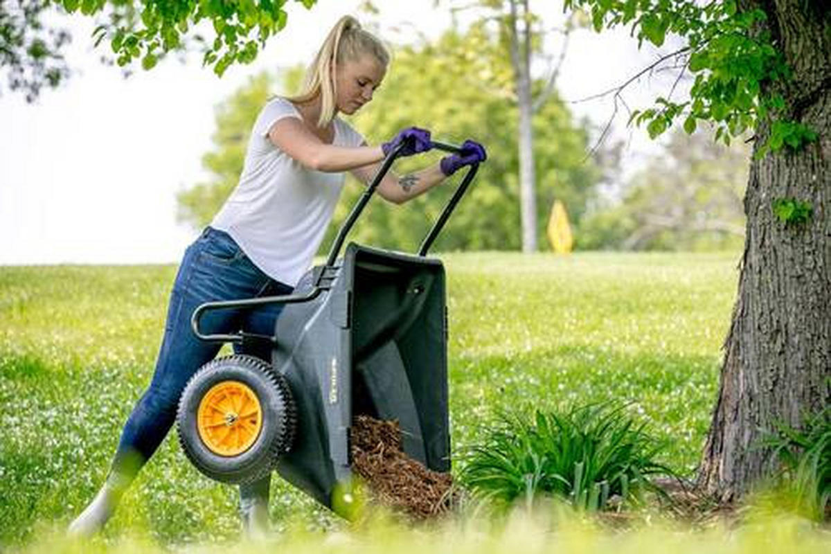 GARTENKARRE - Schwarz, Basics, Kunststoff (71/74/127cm)