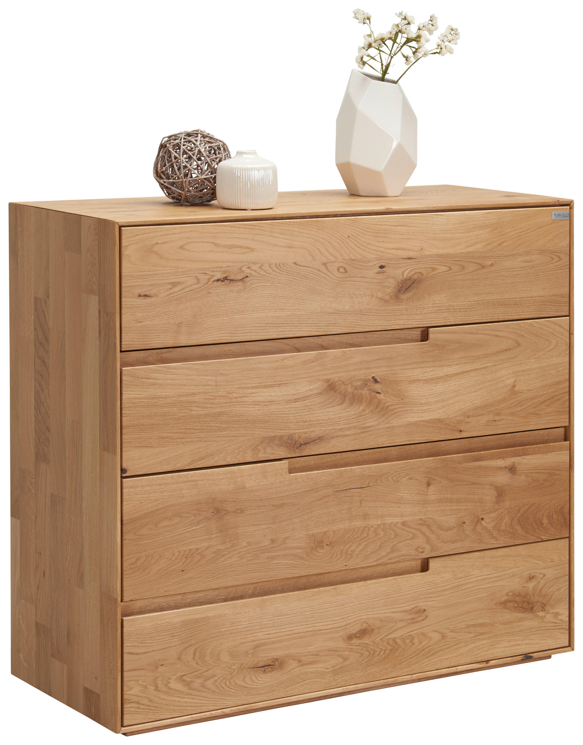 KOMMODE  in 99,5/91/42 cm  - Eichefarben, Natur, Holz (99,5/91/42cm) - Valnatura