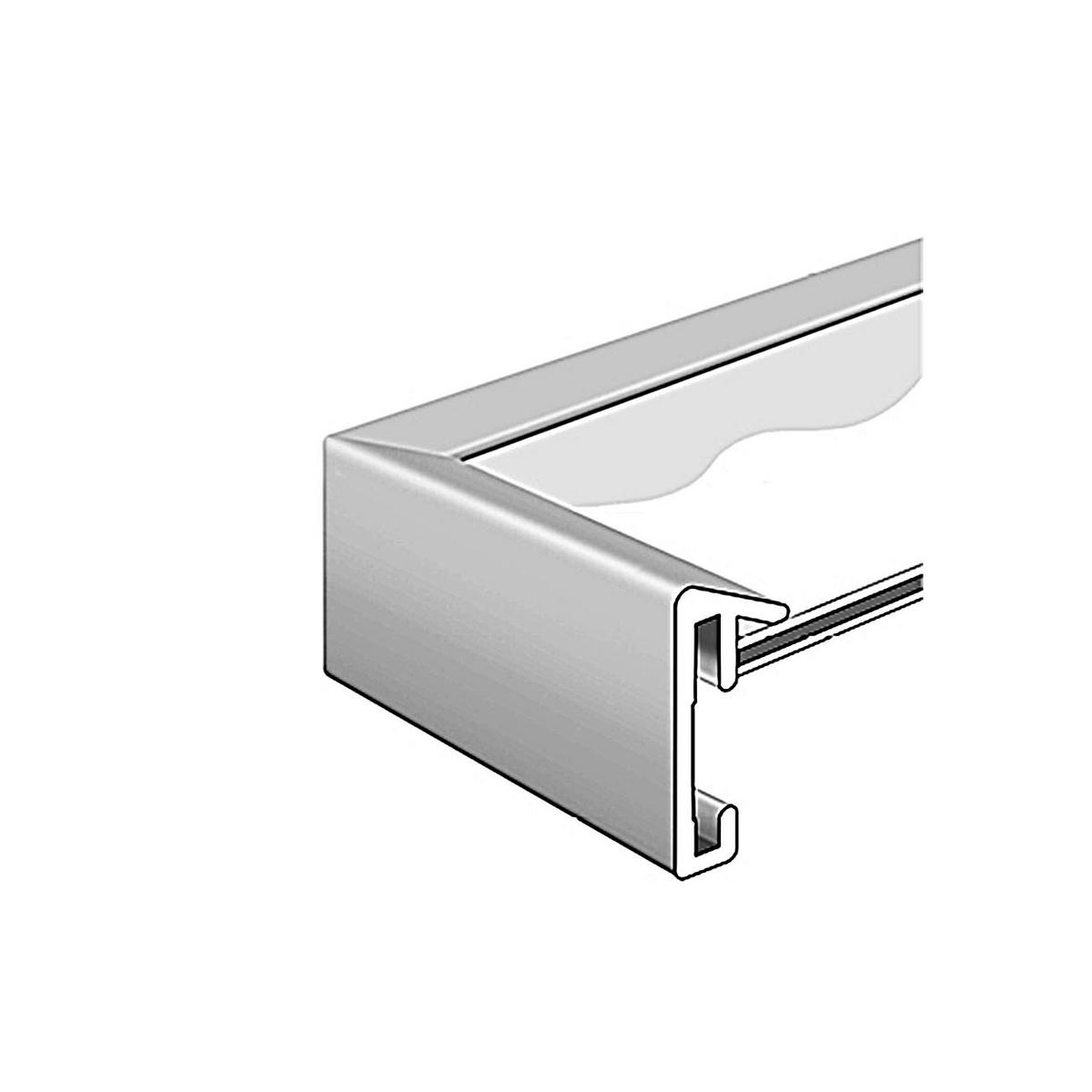 COLLAGEN-BILDERRAHMEN  Schwarz  - Schwarz, Basics, Metall (49,50/109,2/2,0cm) - Nielsen