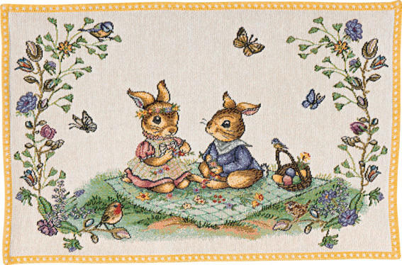 STONI PODMETAČ - zelena/višebojna, Osnovno, tekstil (32/48cm) - Villeroy & Boch