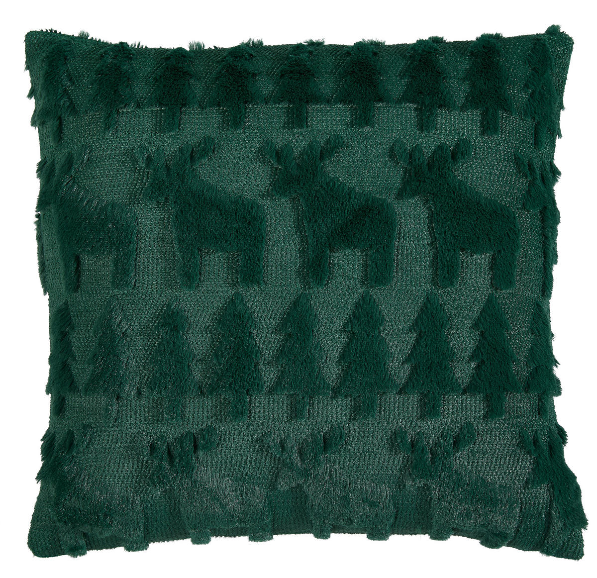 KISSENHÜLLE 45/45 cm  - Grün, Textil (45/45cm) - X-Mas