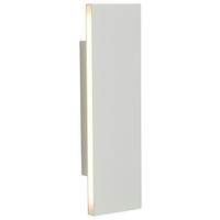 LED-WANDLEUCHTE CONCHA 28/8/4,5 cm   - Weiß, Design, Kunststoff/Metall (28/8/4,5cm) - Trio Leuchten