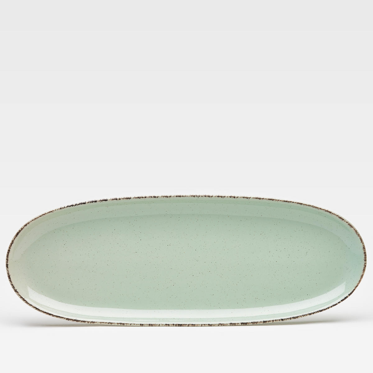 PLATTE Urban  - Hellgrün, Basics, Keramik (34/12,5/2,1cm) - Van Well