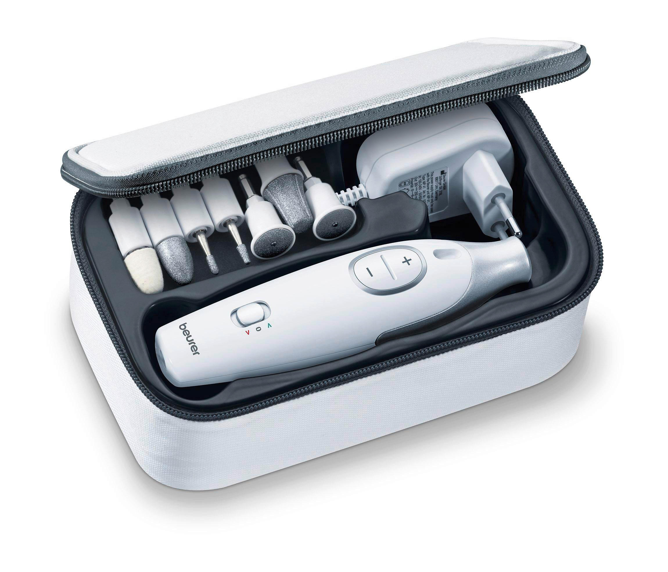 MANIKÜRESET - Weiss, Basics (20,5/12,6/8cm) - Beurer