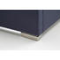POLSTERBETT Flachgewebe 120/200 cm - Edelstahlfarben/Anthrazit, MODERN, Textil (120/200cm) - Carryhome