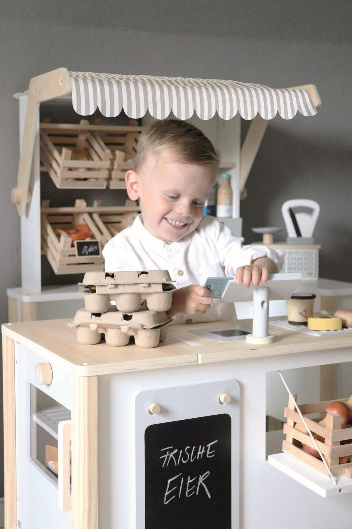 KAUFLADEN Fresh  - Multicolor, Basics, Holz/Kunststoff (106/106/40cm) - small foot