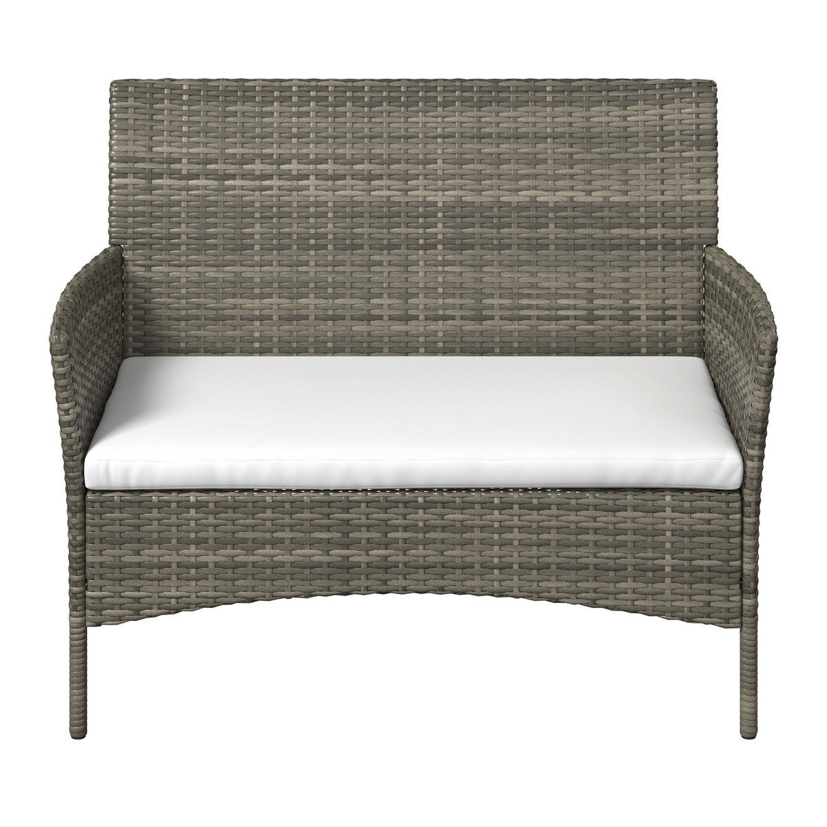 VRTNI SET       krem barve, siva, črna    - siva/črna, Basics, umetna masa/steklo - Ambia Garden