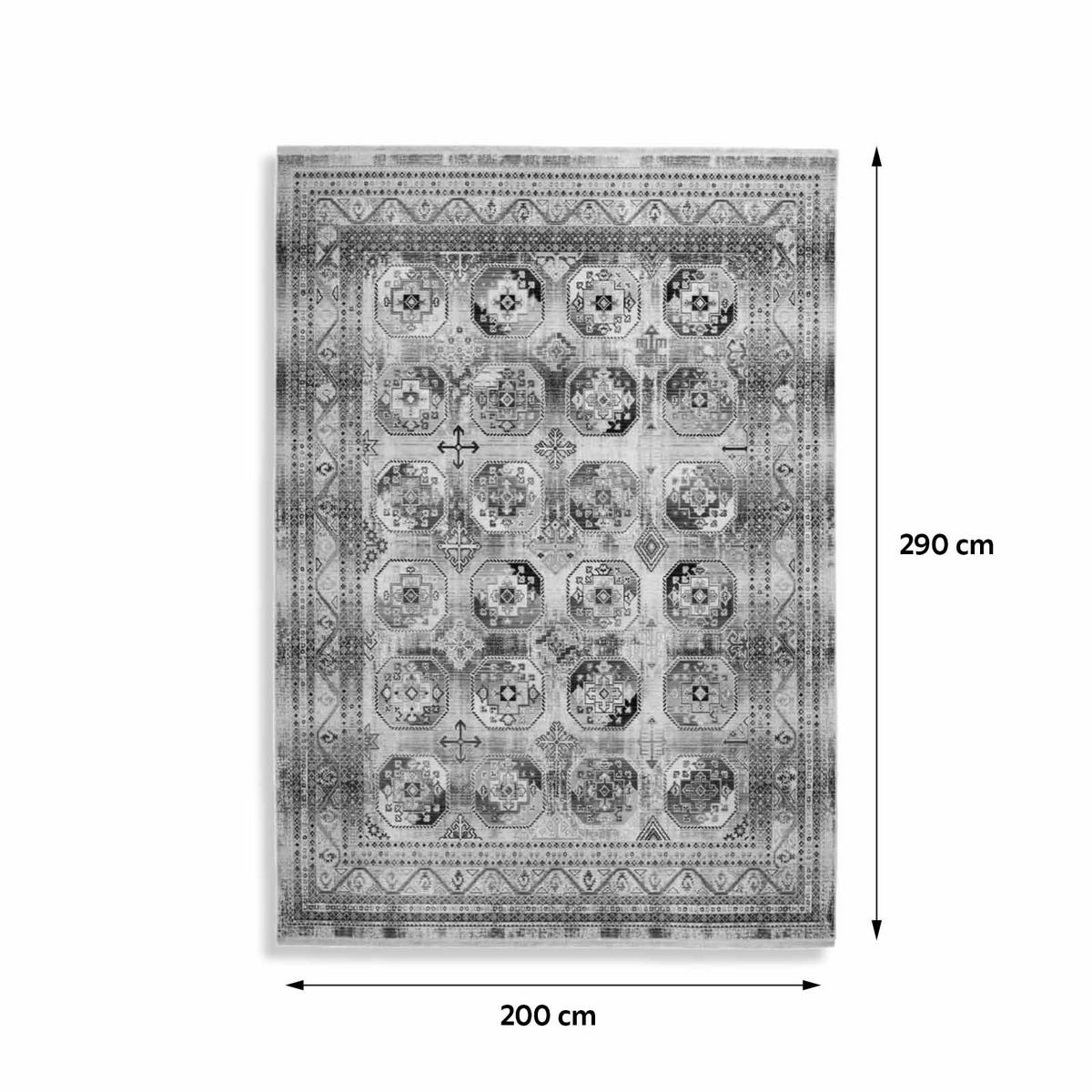 VINTAGE-TEPPICH 200/290 cm Anouk Multicolor  - Multicolor, Design, Textil (200/290cm) - Kayoom