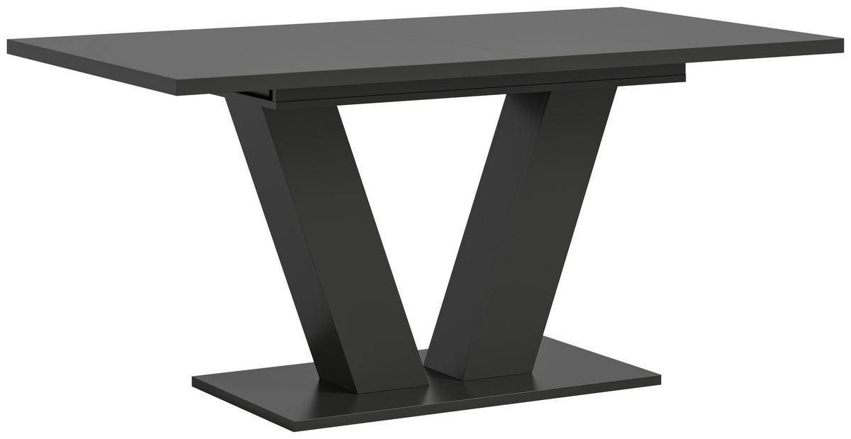 AUSZIEHTISCH in Holzwerkstoff 150-190/90/75 cm  - Grau, Trend, Holzwerkstoff (150-190/90/75cm)
