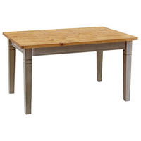 ESSTISCH in Holz 120/78/78 cm  - Laugenfarbig/Grau, ROMANTIK / LANDHAUS, Holz (120/78/78cm) - Boxxx