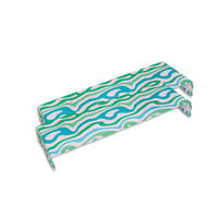 TISCHLÄUFER 40/140 cm  - Blau/Weiß, Basics, Textil (40/140cm)