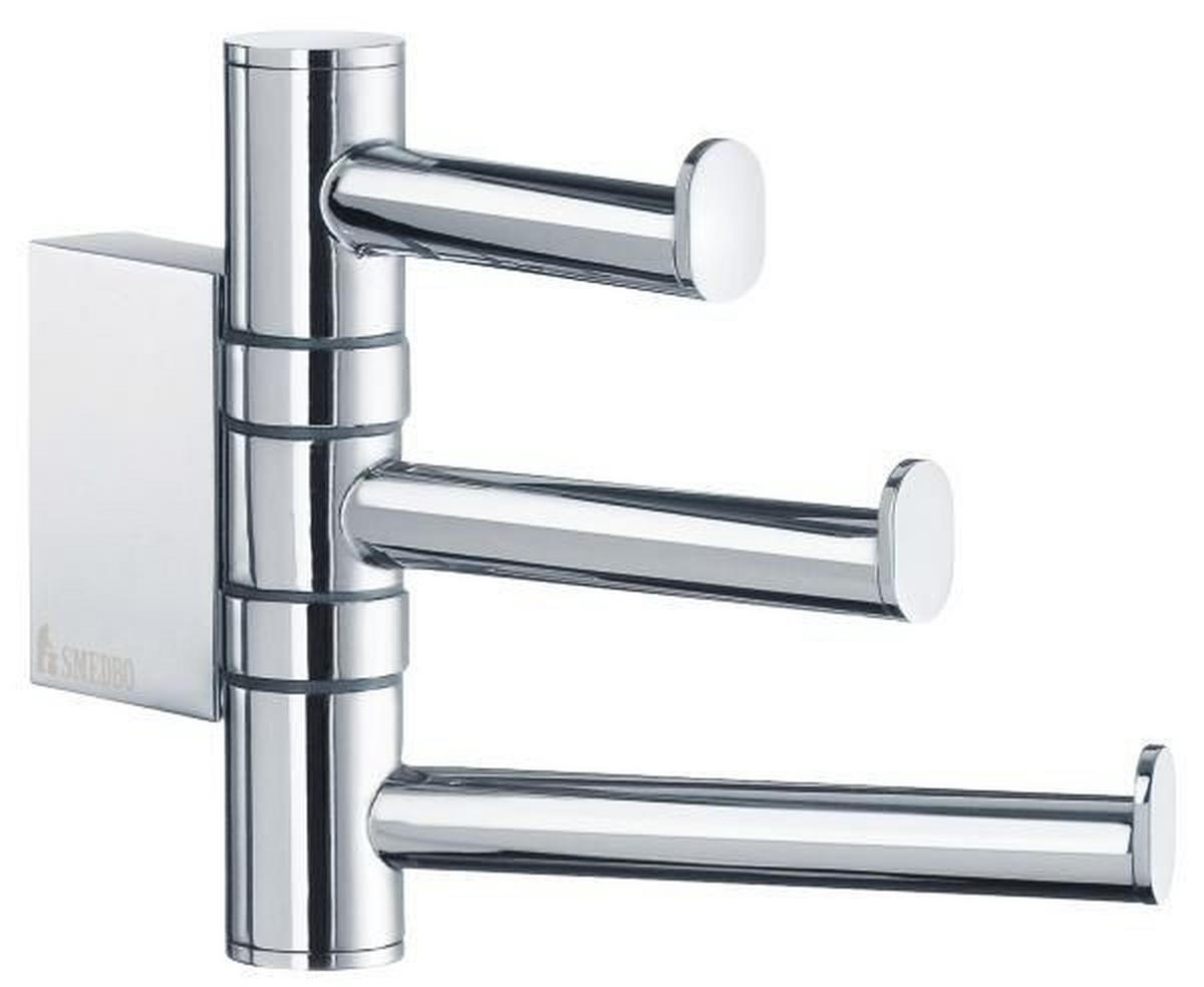 HANDTUCHHAKEN in Chromfarben  - Chromfarben, Basics, Metall (1,9/9,5/12,7cm)