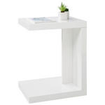 BEISTELLTISCH in Holzwerkstoff 40/30/50 cm  - Weiß, Design, Holzwerkstoff (40/30/50cm) - Xora