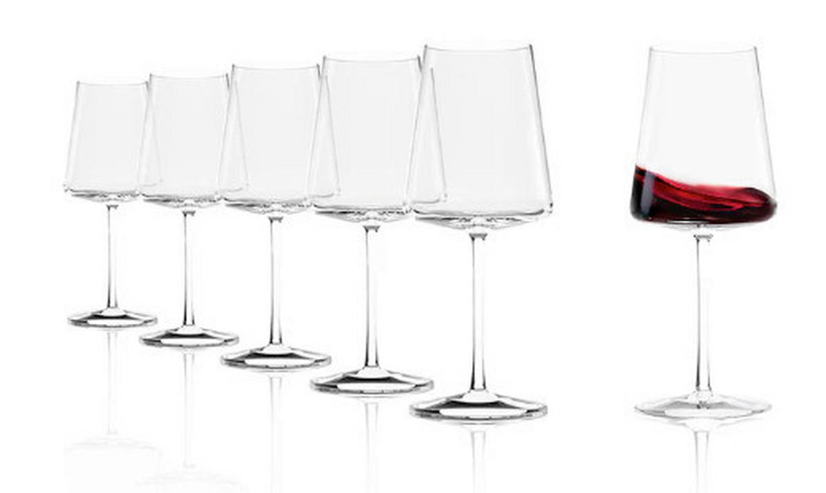 GLÄSERSET Power 6-teilig  - Klar, Design, Glas (648ml) - Stölzle