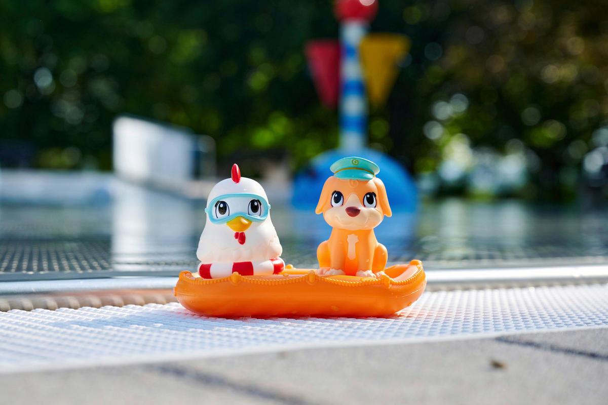 HRAČKA DO VANE - viacfarebná, Basics, plast (17/25/10cm) - Simba
