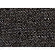 ECKSOFA in Chenille Dunkelbraun  - Dunkelbraun/Schwarz, KONVENTIONELL, Textil/Metall (184/265cm) - Hom`in