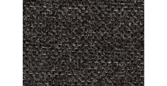 ECKSOFA in Chenille Dunkelbraun  - Dunkelbraun/Schwarz, KONVENTIONELL, Textil/Metall (265/184cm) - Hom`in