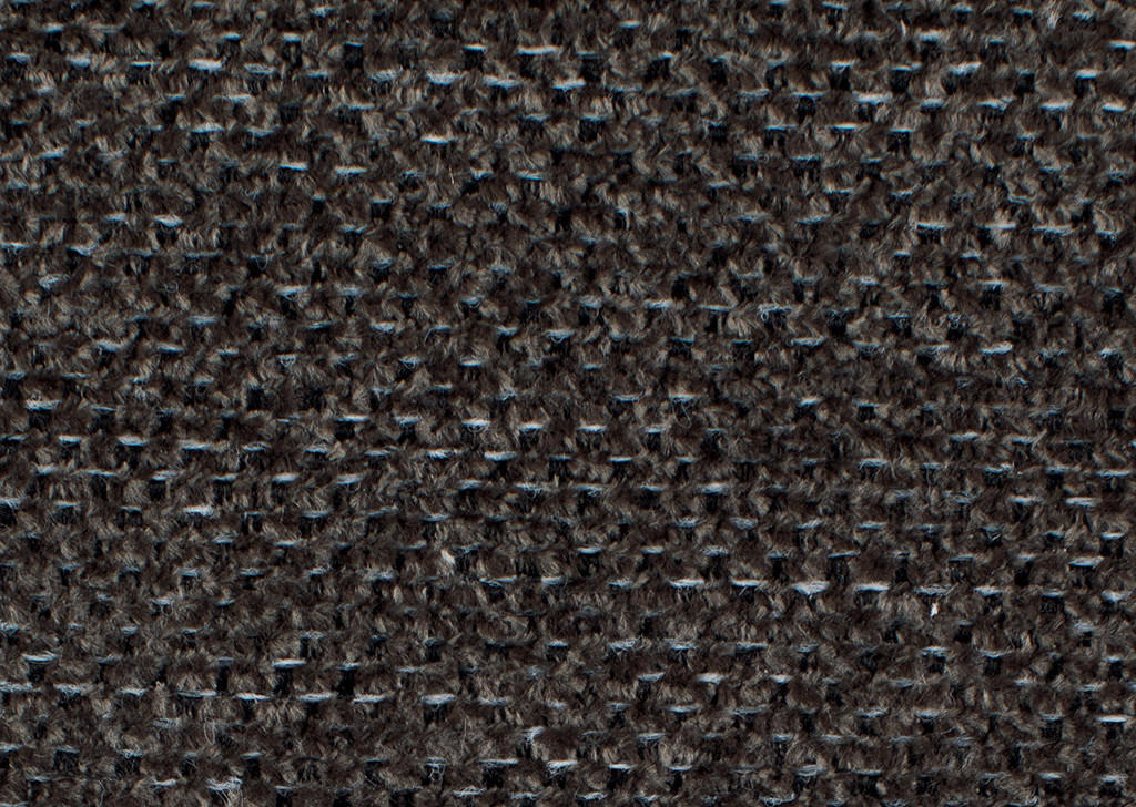 ECKSOFA Dunkelbraun Chenille  - Dunkelbraun/Schwarz, KONVENTIONELL, Textil/Metall (240/185cm) - Carryhome