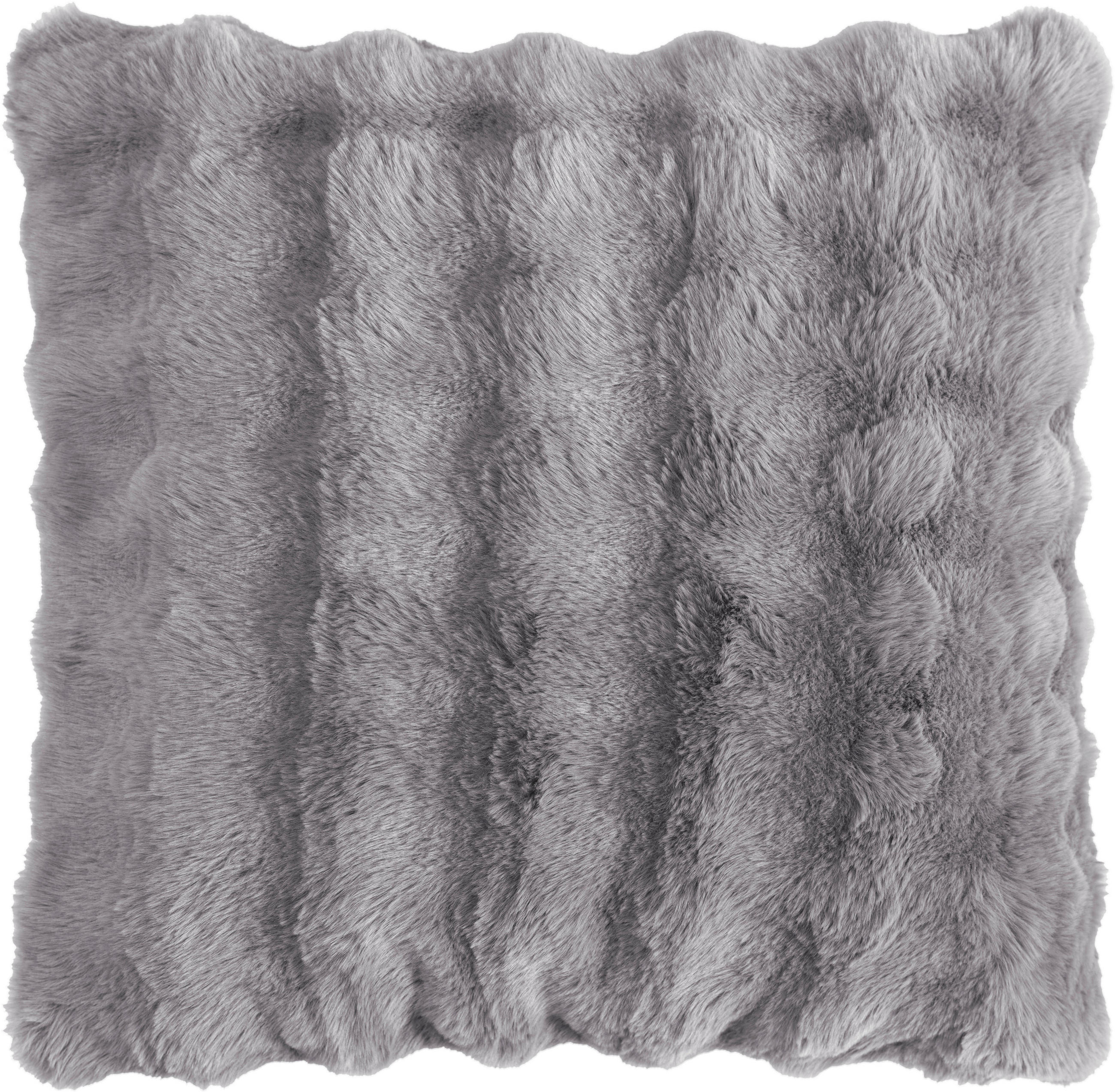 KISSENHÜLLE ALINE 45/45 cm  - Grau, Basics, Textil (45/45cm)