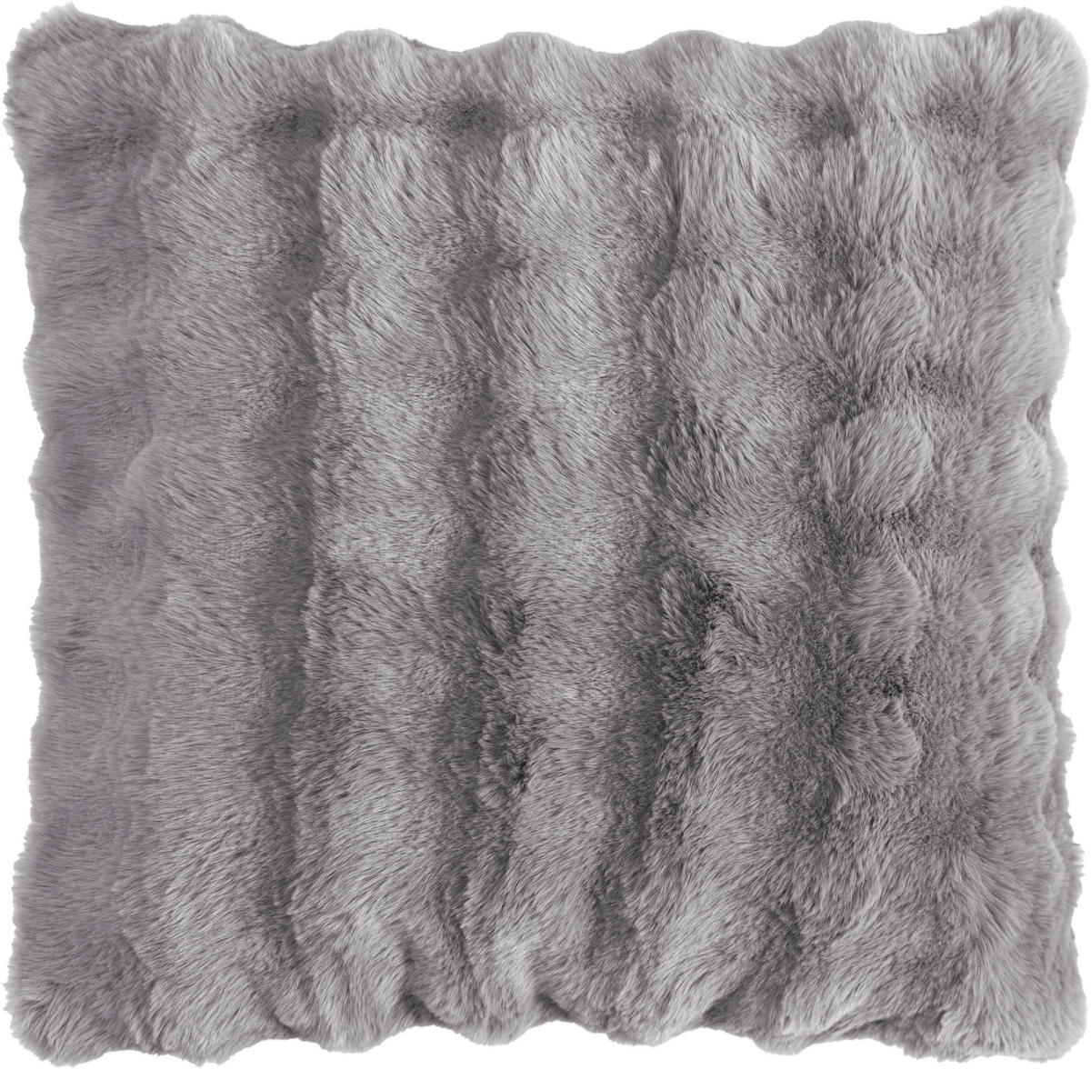 KISSENHÜLLE ALINE 45/45 cm  - Grau, Basics, Textil (45/45cm)