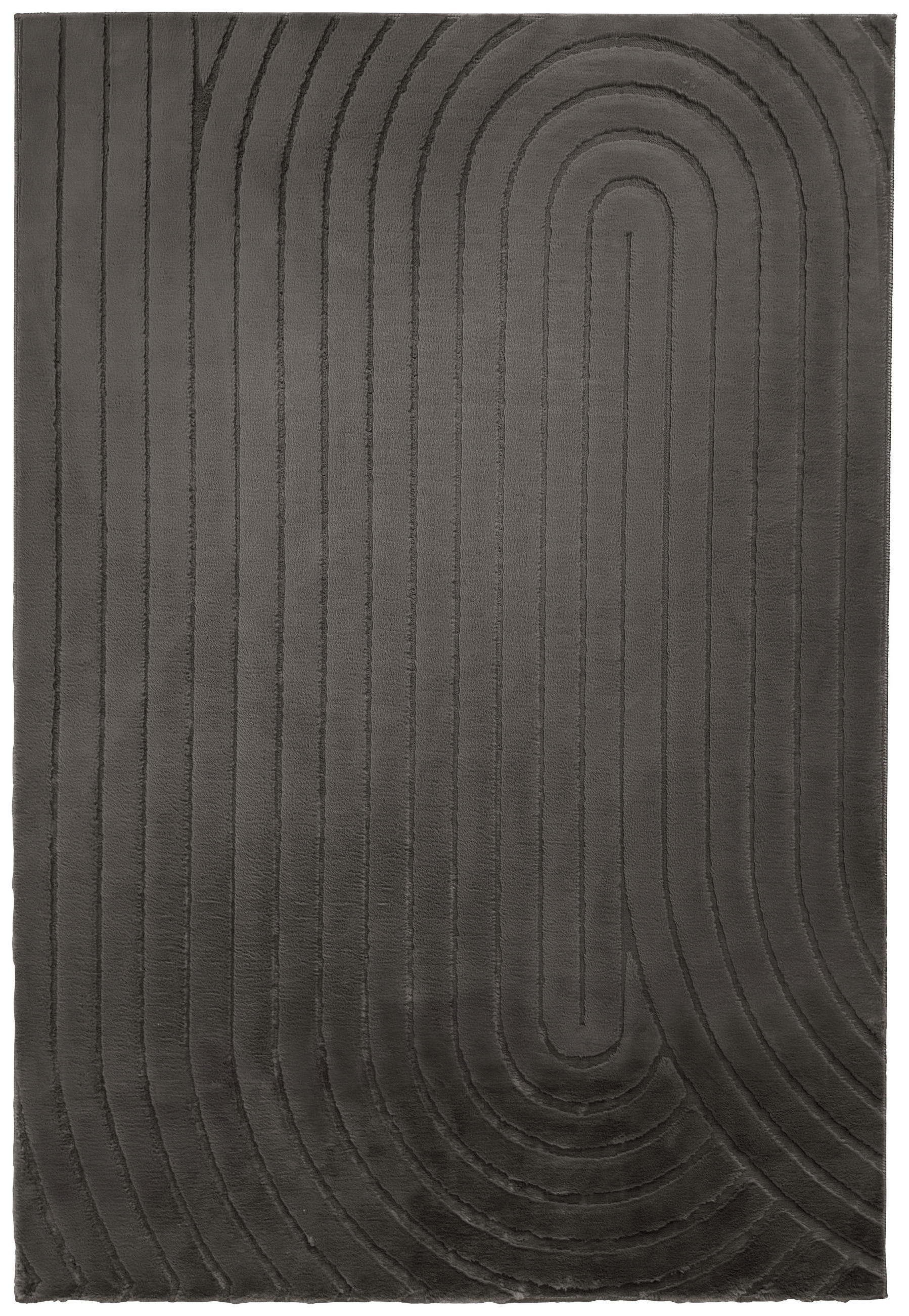 TKANÝ KOBEREC, 120/170 cm hnedá - hnedá, Basics, textil (120/170cm)