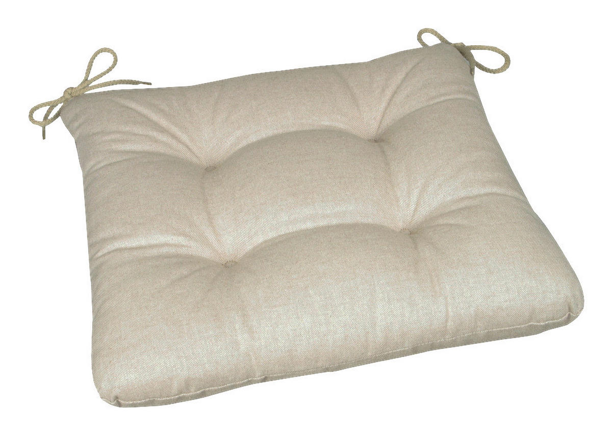 BAŠTENSKI JASTUK ZA SEDENJE   38/5/38 cm   - prirodna boja, Osnovno, tekstil (38/5/38cm) - Ambia Garden