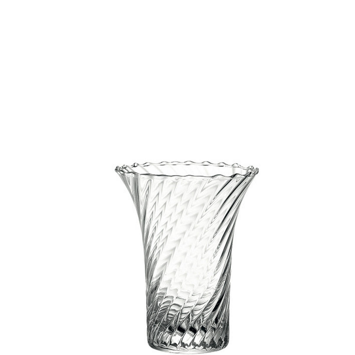 VASE 15 cm  - Klar, Basics, Glas (11,4/15/11,4cm) - Leonardo