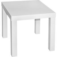 BEISTELLTISCH 39/39/40 cm Weiß quadratisch  - Weiß, MODERN, Holzwerkstoff (39/39/40cm) - Boxxx