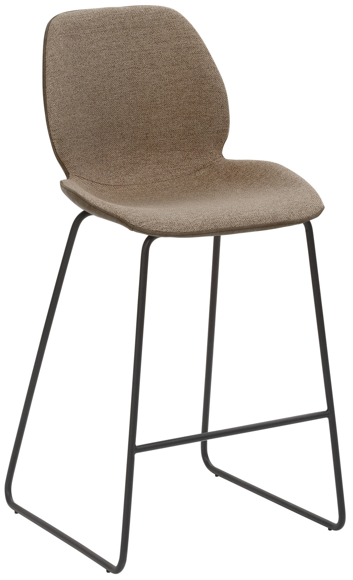 TRESENSTUHL in Schlammfarben, Sandfarben  - Sandfarben/Schlammfarben, KONVENTIONELL, Textil/Metall (49/97/52cm) - Livetastic