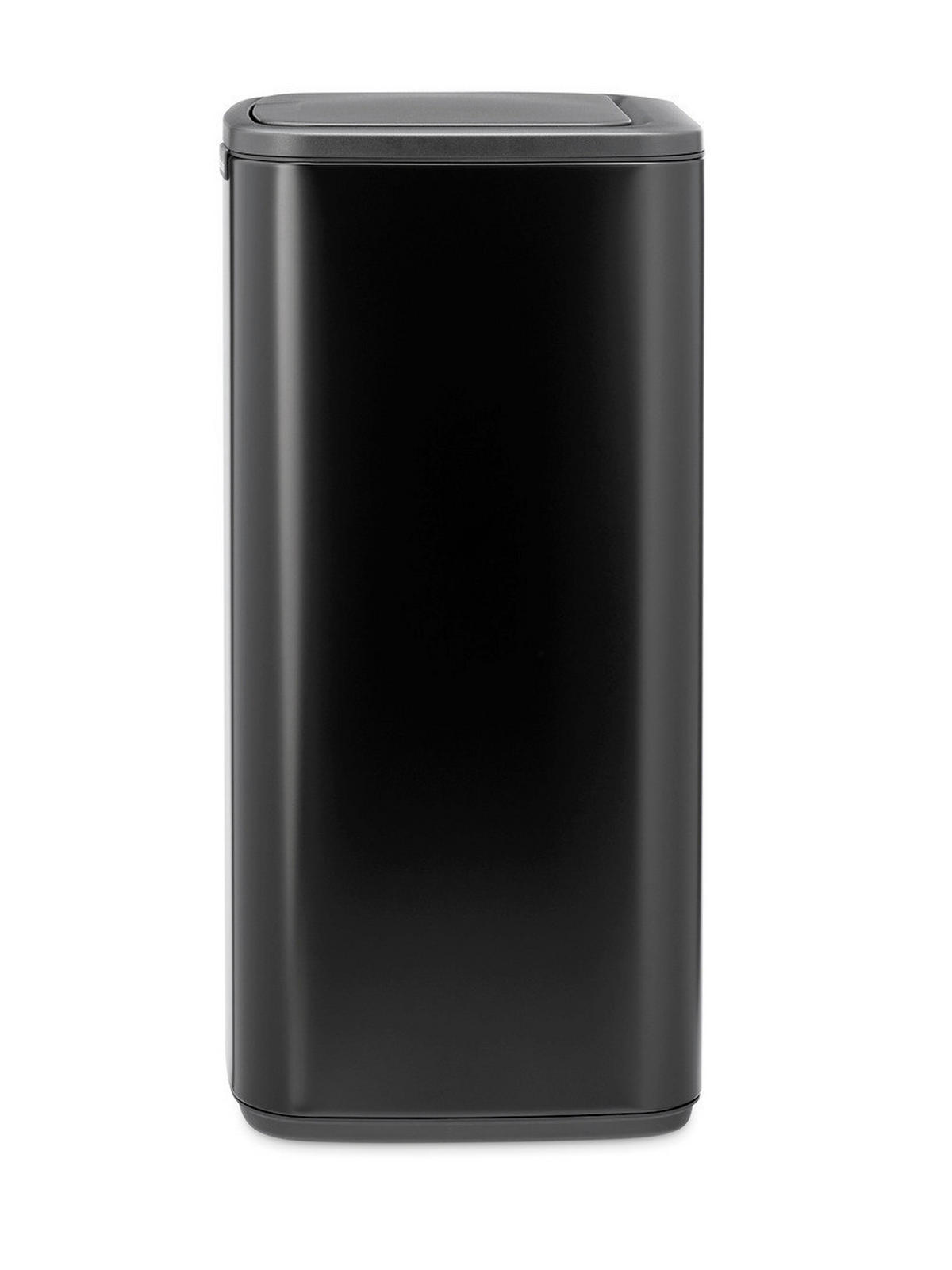 KANTA SA PAPUČICOM  30 l   - crna/antracit, Dizajnerski, metal/plastika (28/65/30,5cm) - Brabantia