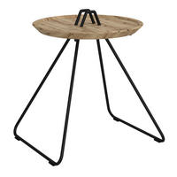 BEISTELLTISCH in Holz 55,6/51,2/45 cm  - Wildeiche/Anthrazit, Design, Holz/Metall (55,6/51,2/45cm) - Voglauer