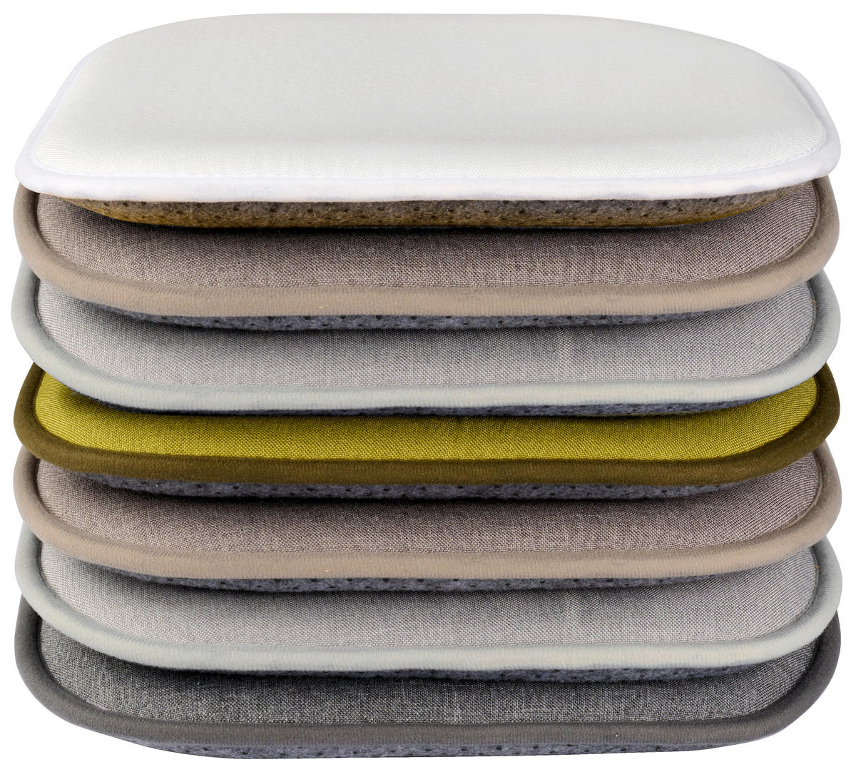 SITZKISSEN  40/40 cm   - Goldfarben, Textil (40/40cm) - Novel