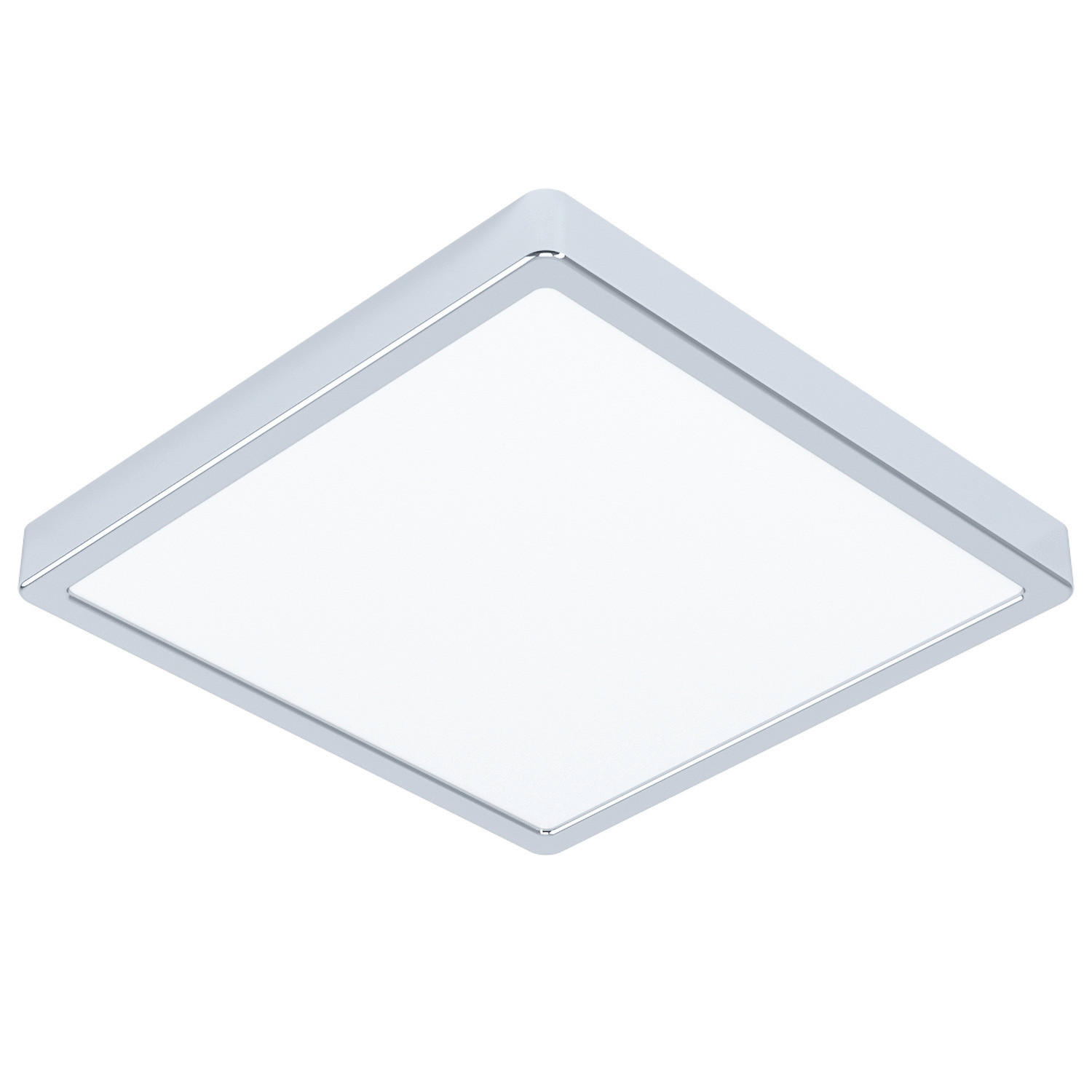 BADEZIMMER-DECKENLEUCHTE    28,5/28,5/3 cm  - Weiss, Konventionell, Kunststoff/Metall (28,5/28,5/3cm) - Eglo