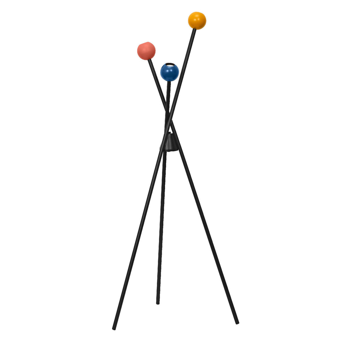 STEHLEUCHTE 55/47/135 cm    - Design, Metall (55/47/135cm) - Ledvance