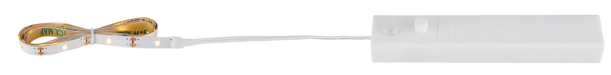 UKRASNA LED LAMPA - bela, Osnovno, plastika (150/0,8/0,1cm)