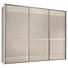 SCHWEBETÜRENSCHRANK in Sandfarben - Sandfarben/Chromfarben, KONVENTIONELL, Glas/Holzwerkstoff (298/222/68cm) - Moderano SCHWEBETÜRENSCHRANK in Sandfarben - Sandfarben/Chromfarben, KONVENTIONELL, Glas/Holzwerkstoff (298/222/68cm) - Moderano