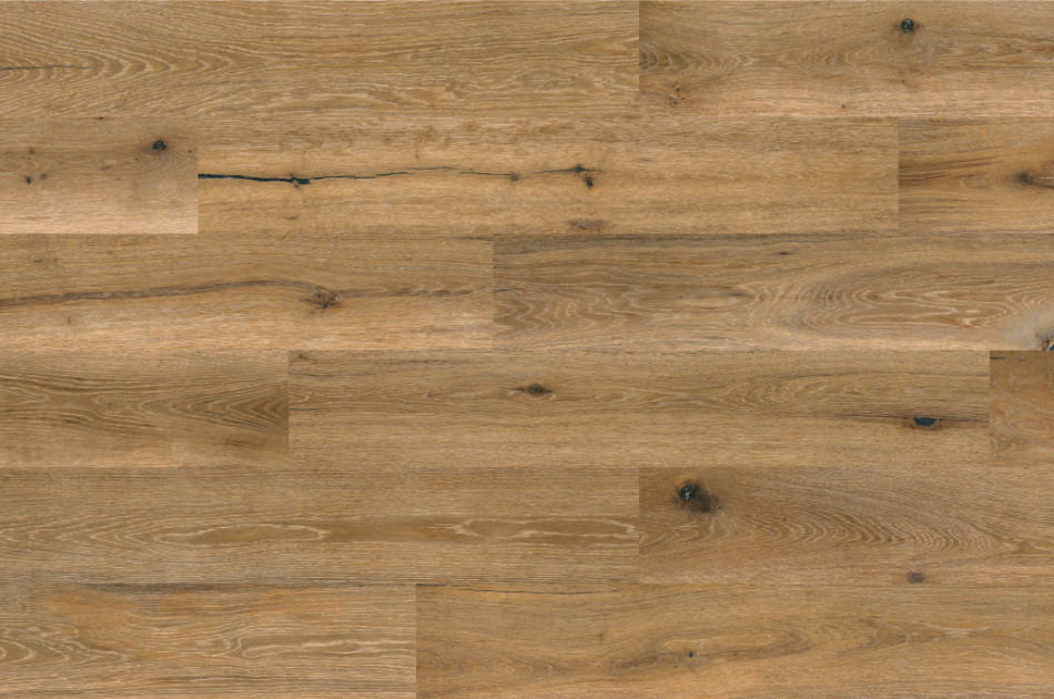 KORKBODEN KORK ECOPRINT EICHE BISQUE 1164X194X8,5mm  per  m² - Hellbraun, Basics, Naturmaterialien/Holz (116,4/19,4/0,85cm)