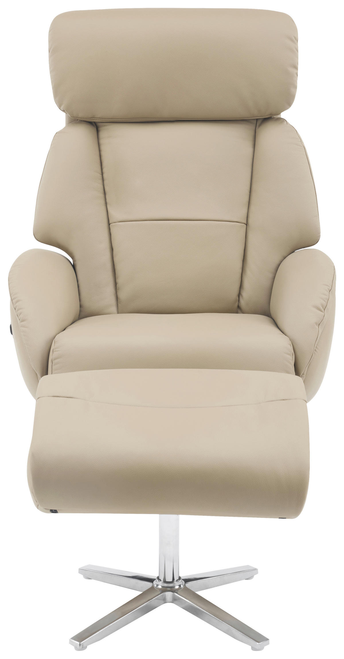 MASAŽNI STOL,  rjavosiva tekstil, usnje - srebrne barve/rjavosiva, Design, kovina/tekstil (76/111/87cm) - Livetastic