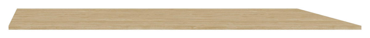 OBERPLATTE  Holzwerkstoff  Eichefarben  - Eichefarben, KONVENTIONELL, Holzwerkstoff (137/1,6/42cm) - Hom`in