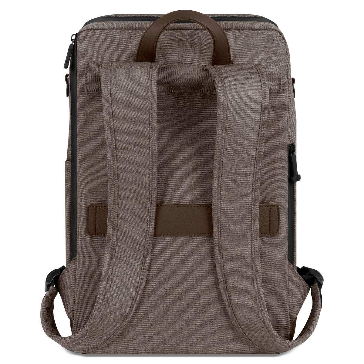 WICKELRUCKSACK Active  - Graubraun, Basics, Textil (44/30/17cm) - ABC Design