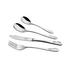 BESTECKSET 4-teilig Edelstahl - Basics, Metall (21/15/2,7cm) - Justinus